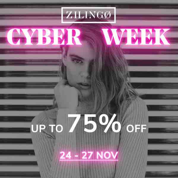 Zilingo Singapore Cyber Week Special Up to 75% Off Promotion 24-27 Nov 2017 | Why Not Deals