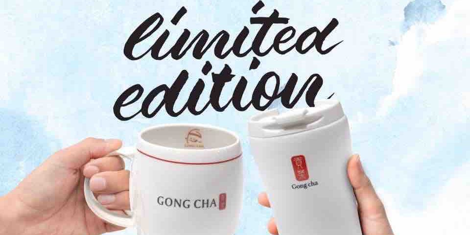 Gong Cha Singapore FREE Tumblr FREE Mug FREE Upsize Promotion 8-10 Dec 2017
