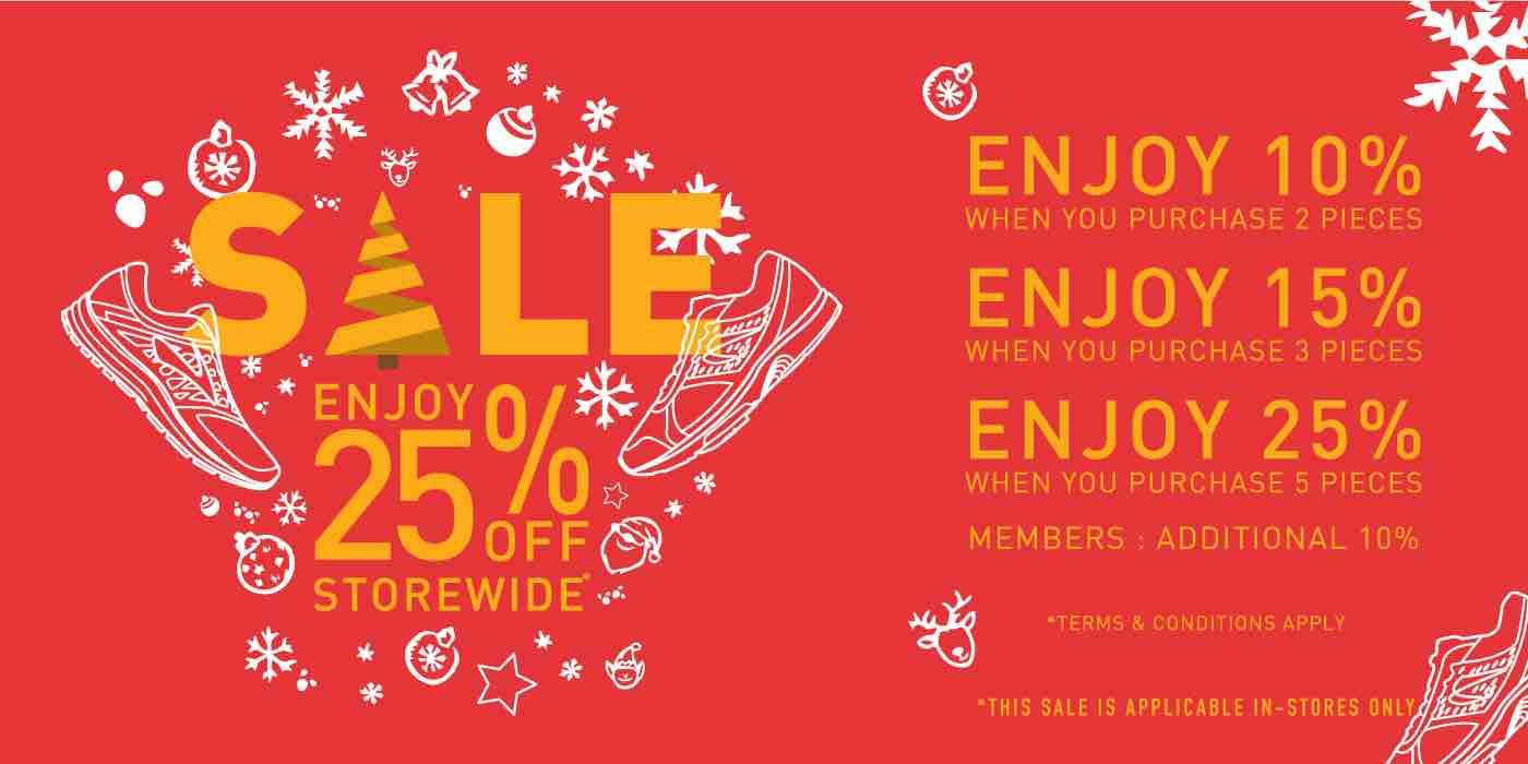 Key Power Sports Singapore Christmas 25% Off Promotion 8-31 Dec 2017