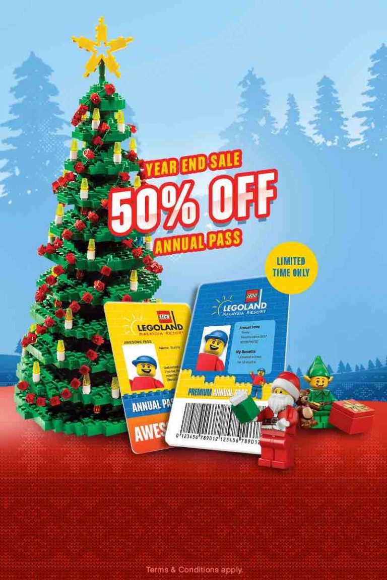 LEGOLAND Malaysia Launches Year-End Annual Pass Sale 50% ...