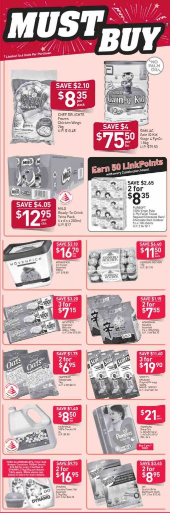 NTUC FairPrice Singapore Your Weekly Saver Promotions 28 Dec 2017 - 3 Jan 2018 | Why Not Deals 1