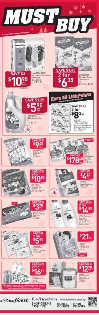 NTUC FairPrice Singapore Your Weekly Saver Promotions 30 Nov - 6 Dec 2017 | Why Not Deals 1