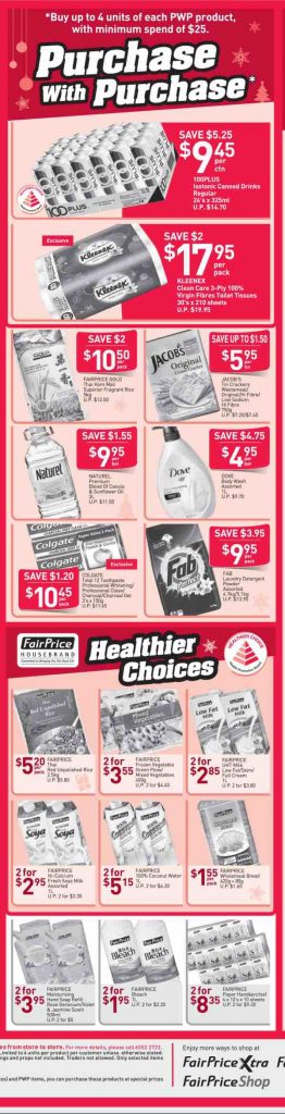 NTUC FairPrice Singapore Your Weekly Saver Promotions 30 Nov - 6 Dec 2017 | Why Not Deals