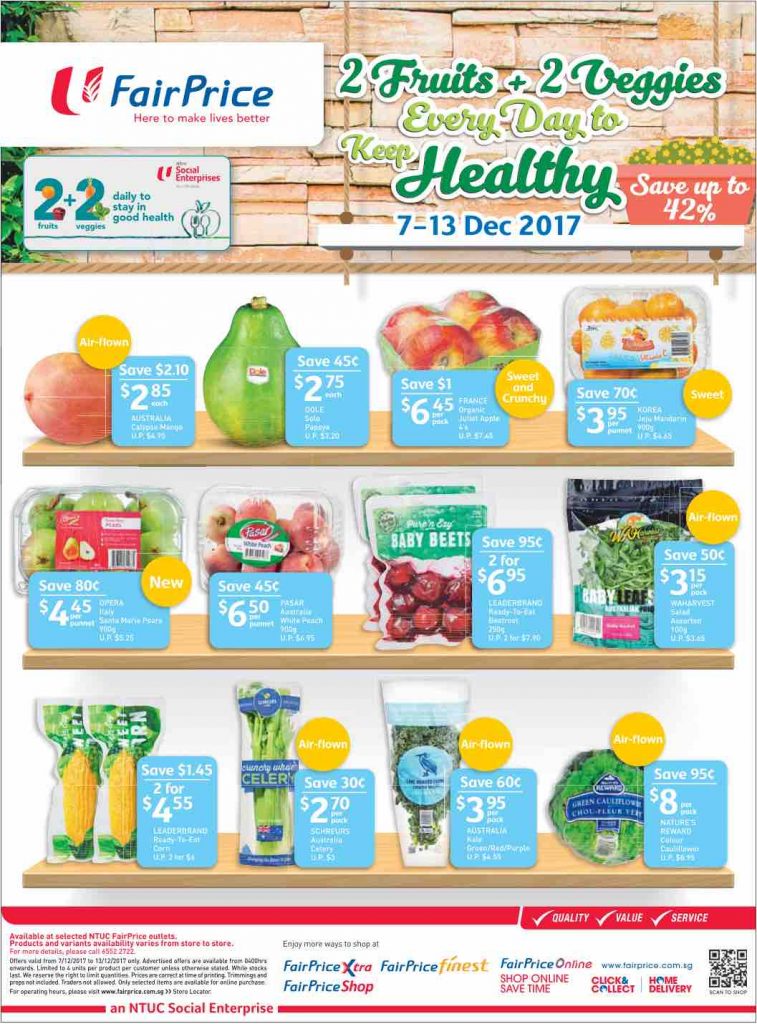 NTUC FairPrice Singapore Your Weekly Savers Promotions 7-13 Dec 2017 | Why Not Deals 2