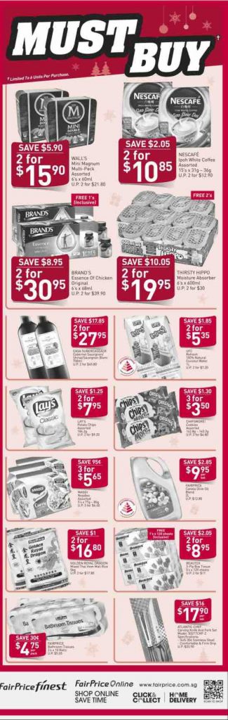 NTUC FairPrice Singapore Your Weekly Savers Promotions 7-13 Dec 2017 | Why Not Deals 4