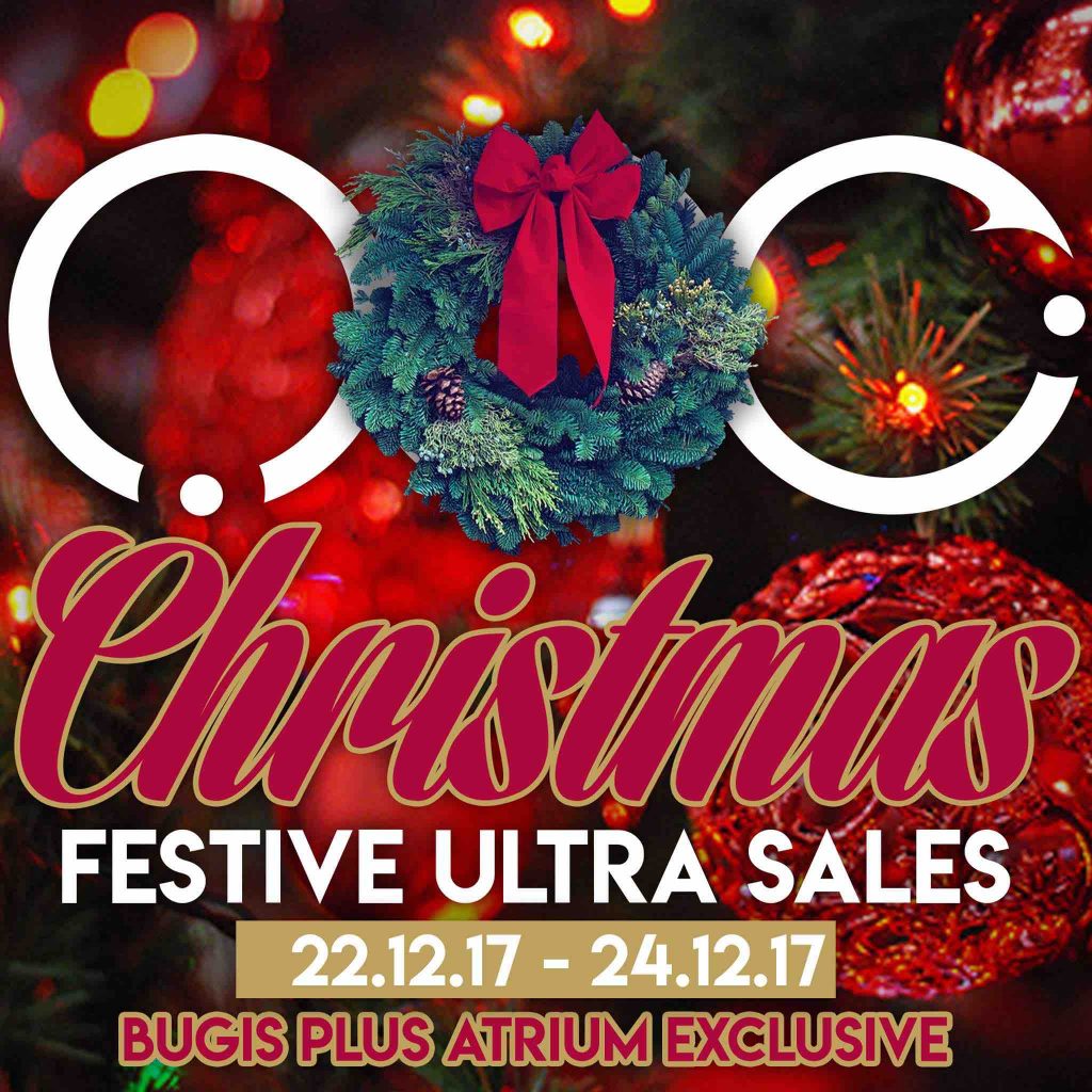 TOG Singapore Bugis+ Exclusive Christmas Festive Mega Sales 22-24 Dec 2017 | Why Not Deals
