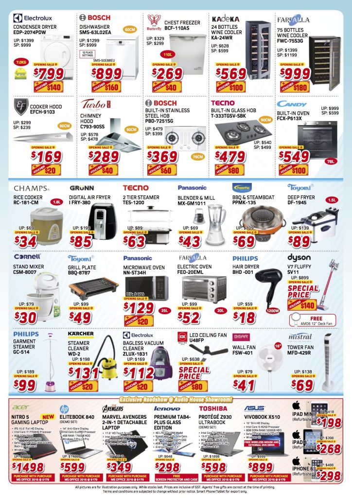 Audio House Singapore Grand Opening Sale Extended till 13 Feb 2018 | Why Not Deals 4