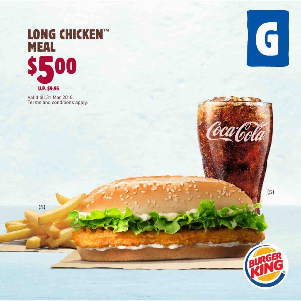 Burger King Singapore Flash Coupons for Ultimate Value ends 31 Mar 2018 | Why Not Deals 3