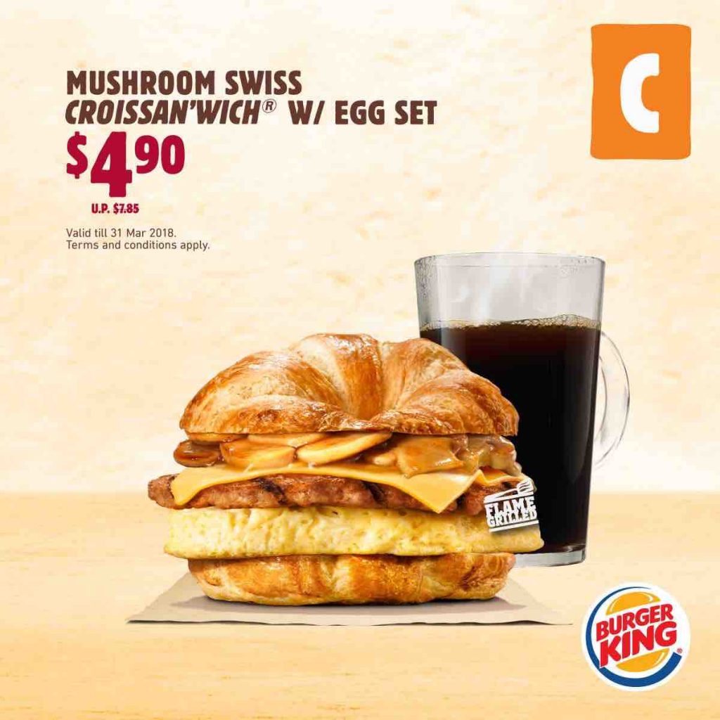 Burger King Singapore Flash Coupons for Ultimate Value ends 31 Mar 2018 | Why Not Deals 6