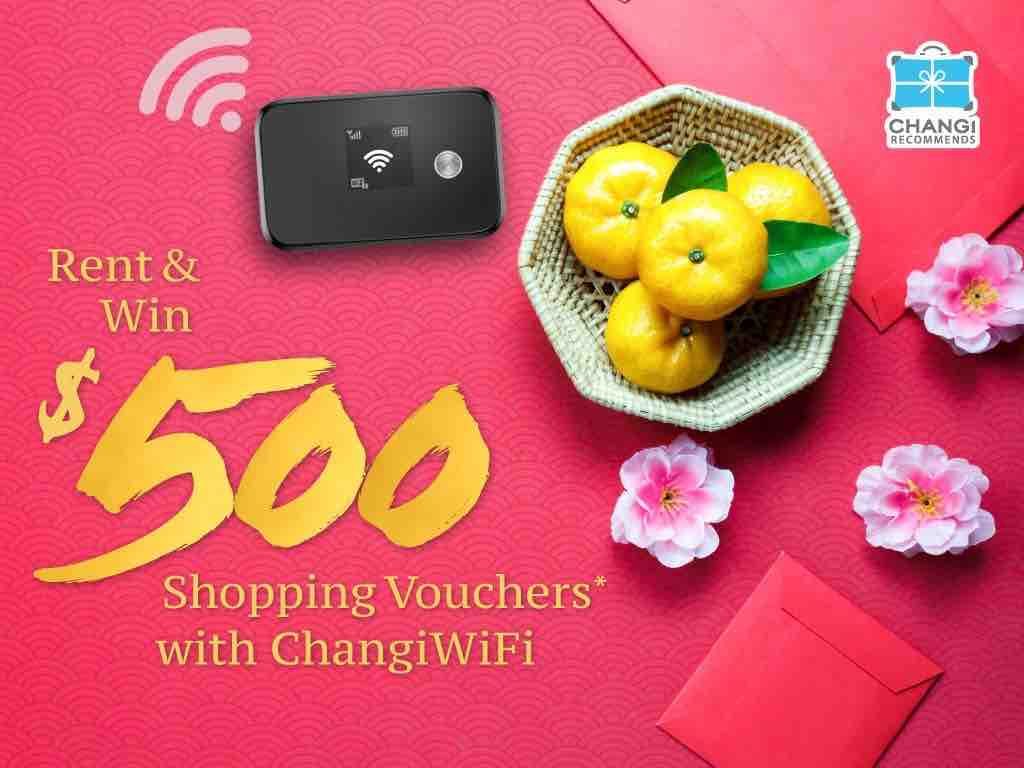 ChangiWiFi Customer Stand to Win $500 Ang Baos this CNY from 22 Jan - 18 Feb 2018 | Why Not Deals 2