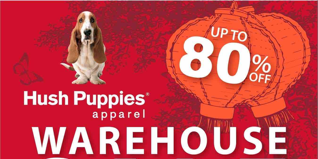 Hush Puppies Singapore Warehouse Sale Up to 80% Off Promotion 5-28 Jan 2018