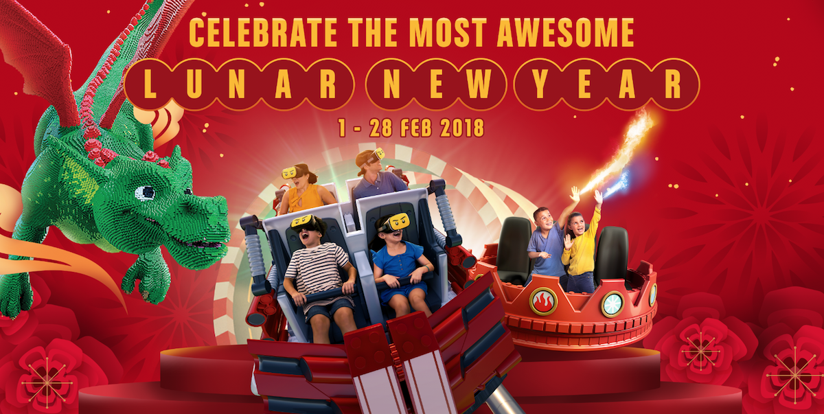 LEGOLAND® Malaysia Resort Lunar New Year Celebration from 1-28 Feb 2018