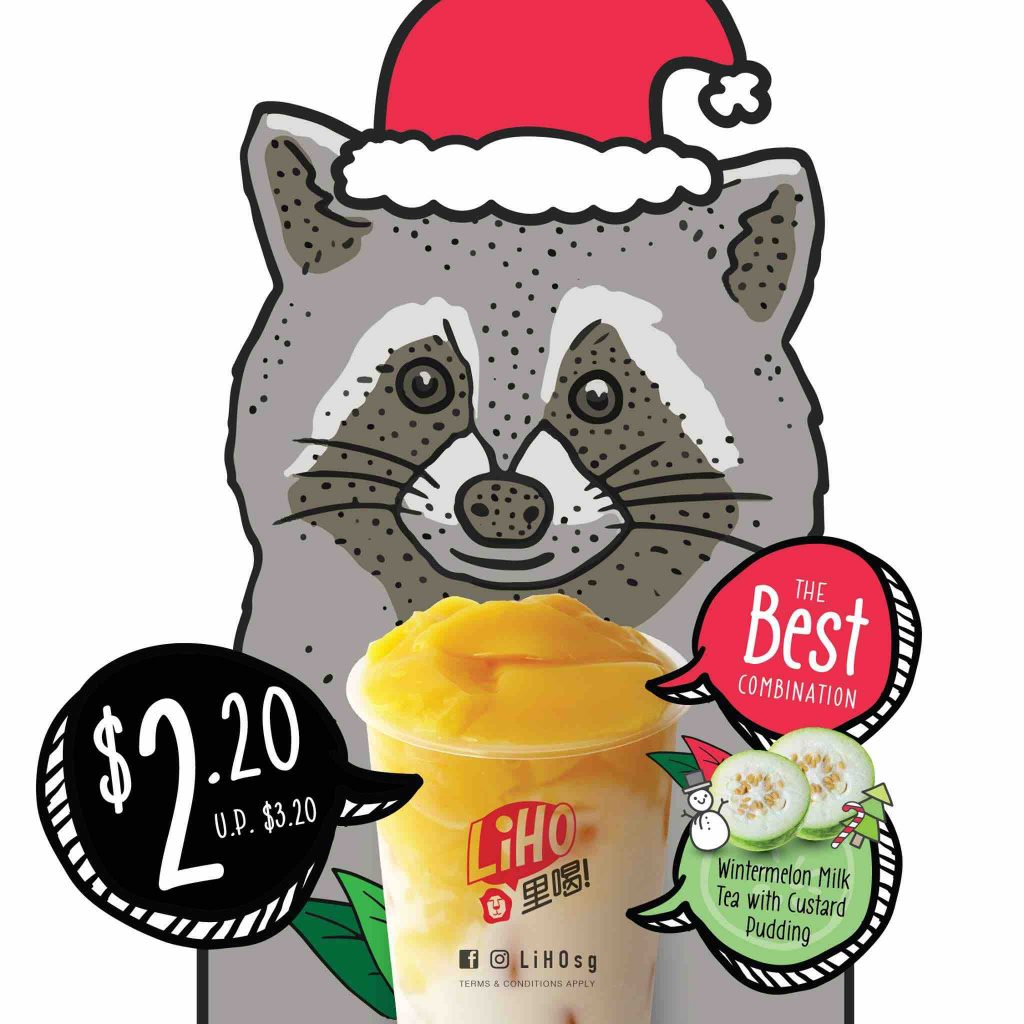 LiHo Singapore $2 Milk Tea or Honey Green Tea Promotion Starting 1 Jan 2018 | Why Not Deals 1