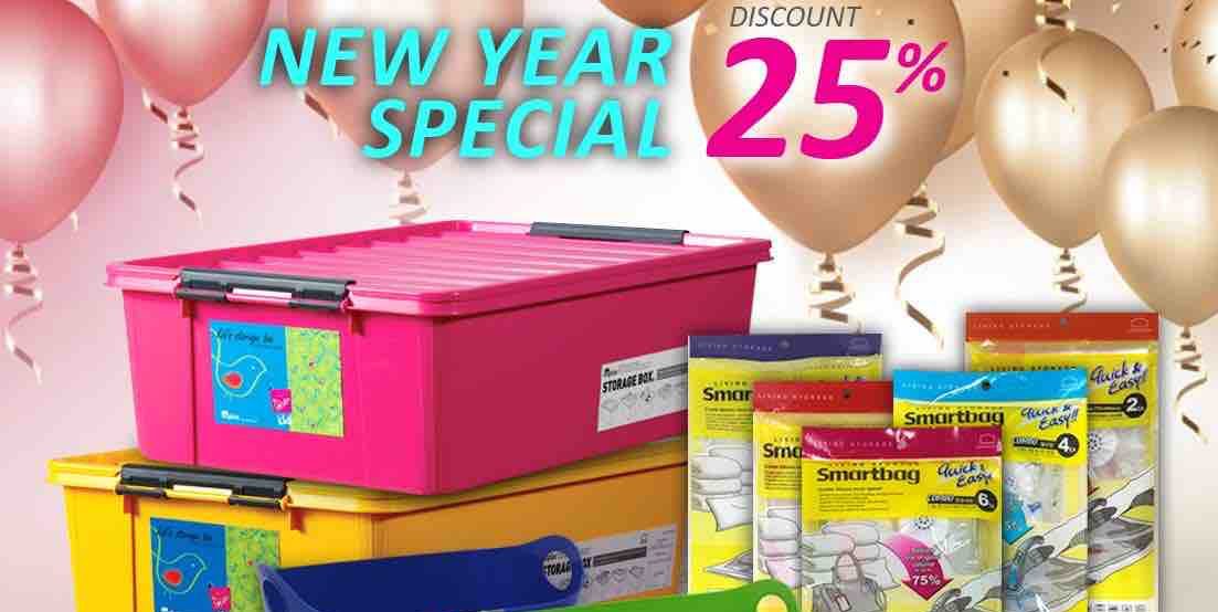 Lock & Lock Singapore New Year Special 25% Off Promotion 1-10 Jan 2018