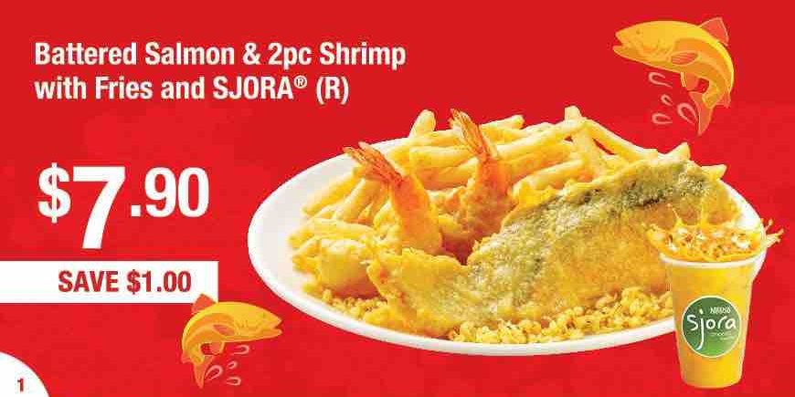 Long John Silver Singapore Flash Coupons to Redeem Promotion 23 Jan – 19 Mar 2018