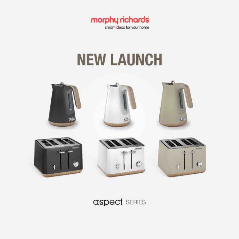 Start Your Mornings Right with Morphy Richards’s Brandnew, Exquisite