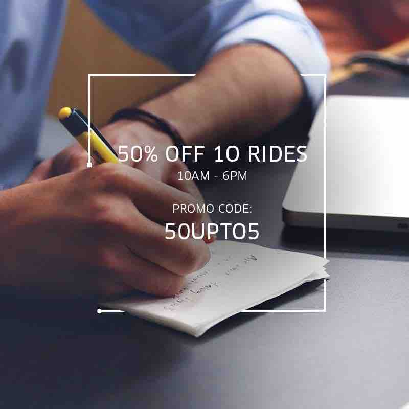 Uber Singapore 50% Off Up to $5 on 10 uberX or uberPOOL Rides ends 5 Jan 2018 | Why Not Deals