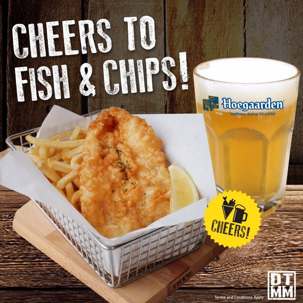 Don't Tell Mama Singapore Fish & Chips with Beer Combo Promotion ends 28 Feb 2018 | Why Not Deals
