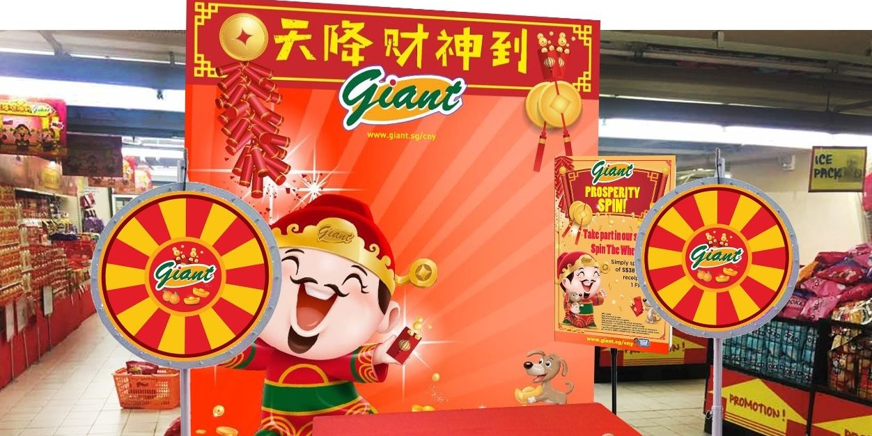 Giant Singapore Events, Promotions & Fengshui Chinese New Year 2018