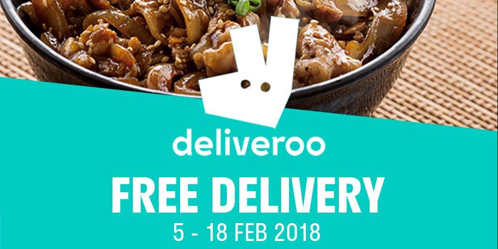 Sushi Tei x Deliveroo FREE Delivery (ends 18 Feb) Fantastic Promo Codes (ends 31 Mar 2018)