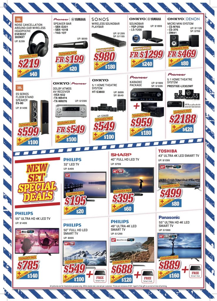 Audio House Singapore Warehouse Sale Up to 90% Off Promotion 30 Mar - 10 Apr 2018 | Why Not Deals 1