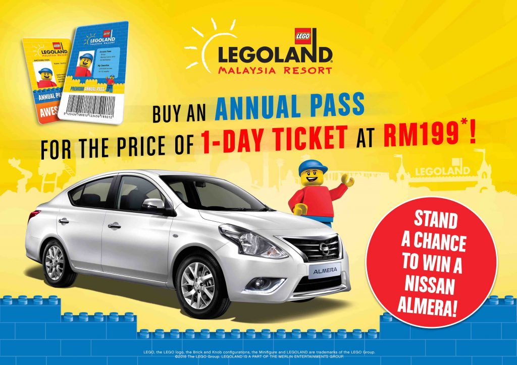 LEGOLAND Malaysia Annual Pass for the price of 1-Day Ticket this School Holiday | Why Not Deals