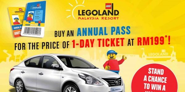 LEGOLAND Malaysia Annual Pass for the price of 1-Day Ticket this School Holiday