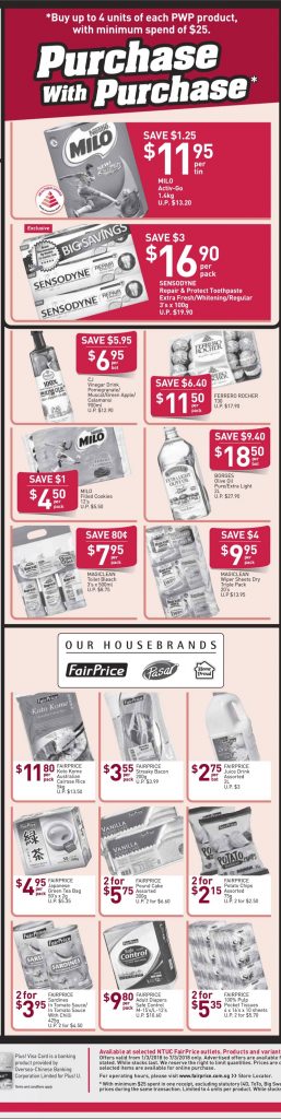 NTUC FairPrice Singapore Your Weekly Saver Promotion 1-7 Mar 2018 | Why Not Deals 3