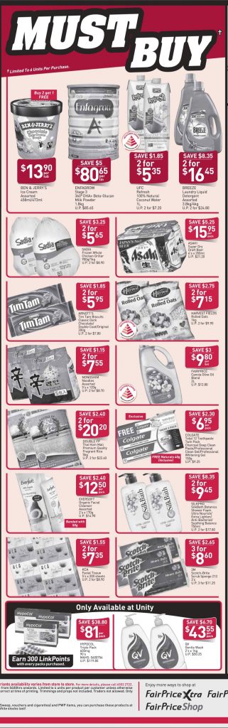 NTUC FairPrice Singapore Your Weekly Saver Promotion 22-28 Mar 2018 | Why Not Deals 1