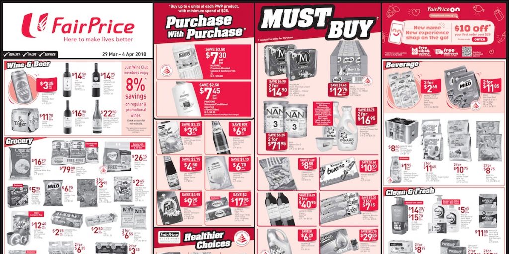 NTUC FairPrice Singapore Your Weekly Saver Promotion 29 Mar - 4 Apr 2018 | Why Not Deals 7