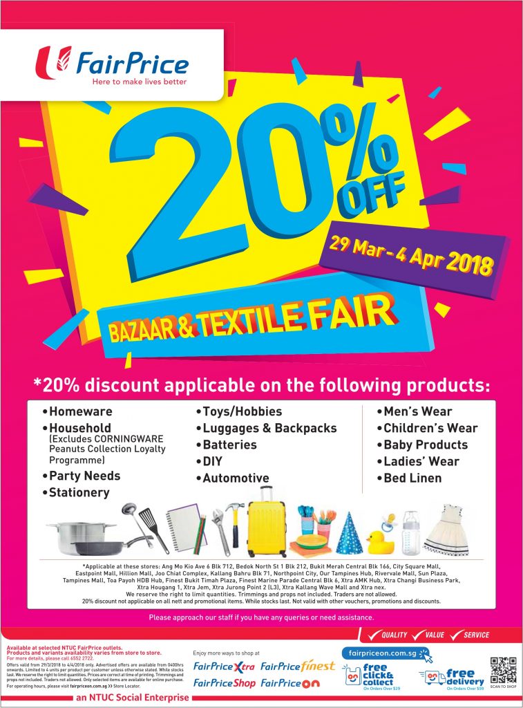 NTUC FairPrice Singapore Your Weekly Saver Promotion 29 Mar - 4 Apr 2018 | Why Not Deals 8