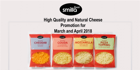 Smilla: High Quality & Natural Cheeses for Classics New Promotion for March & April 2018