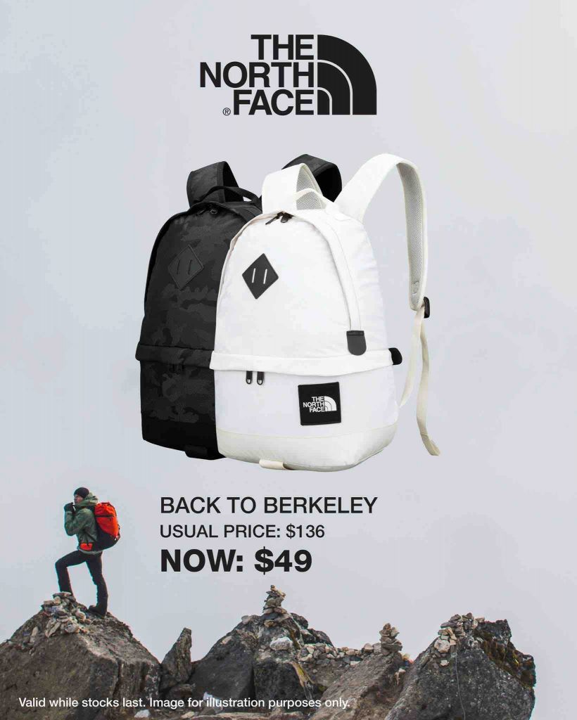 The North Face Singapore Westgate Specials Promotion 28 Feb - 4 Mar 2018 | Why Not Deals 6