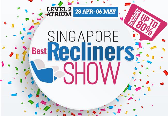 BigBox Singapore Best Recliners Show Up to 80% Off Promotion 28 Apr - 6 May 2018 | Why Not Deals