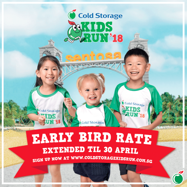 Cold Storage Singapore Kids Run Early Bird Rate Extended till 30 Apr 2018 | Why Not Deals