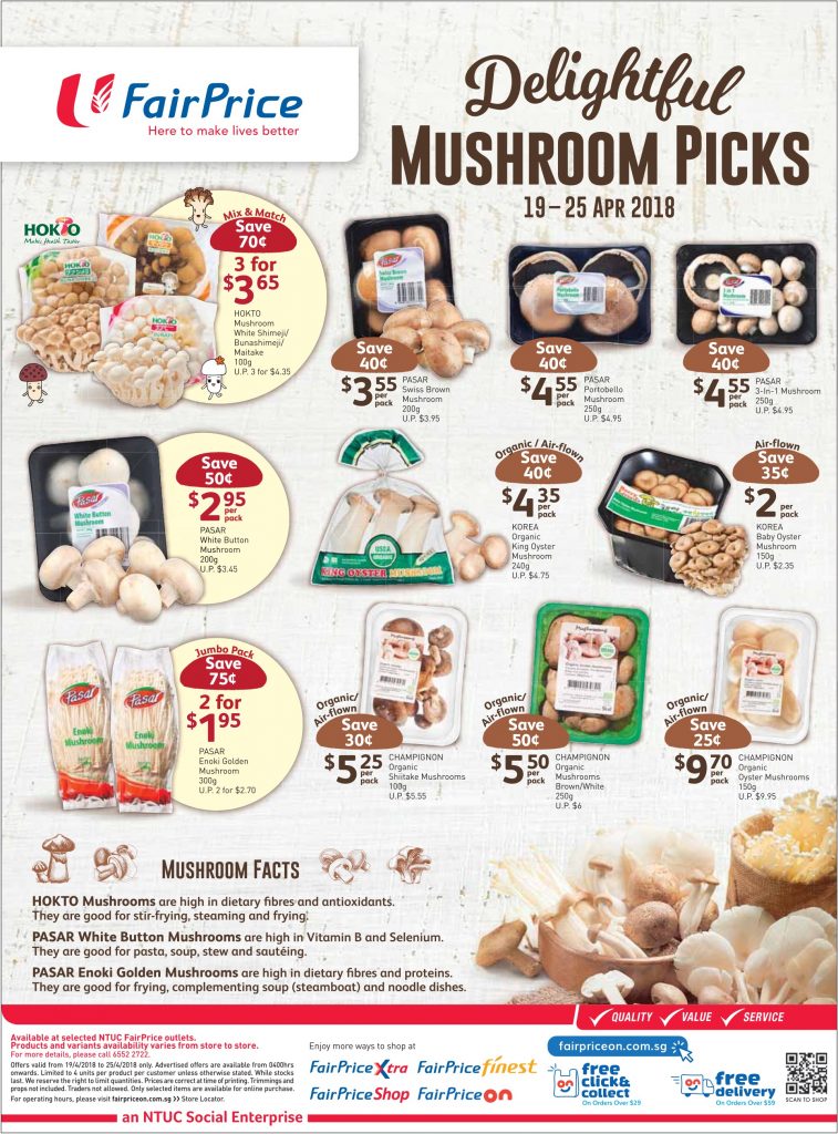 NTUC FairPrice Singapore Your Weekly Saver Promotion 19-25 Apr 2018 | Why Not Deals 4