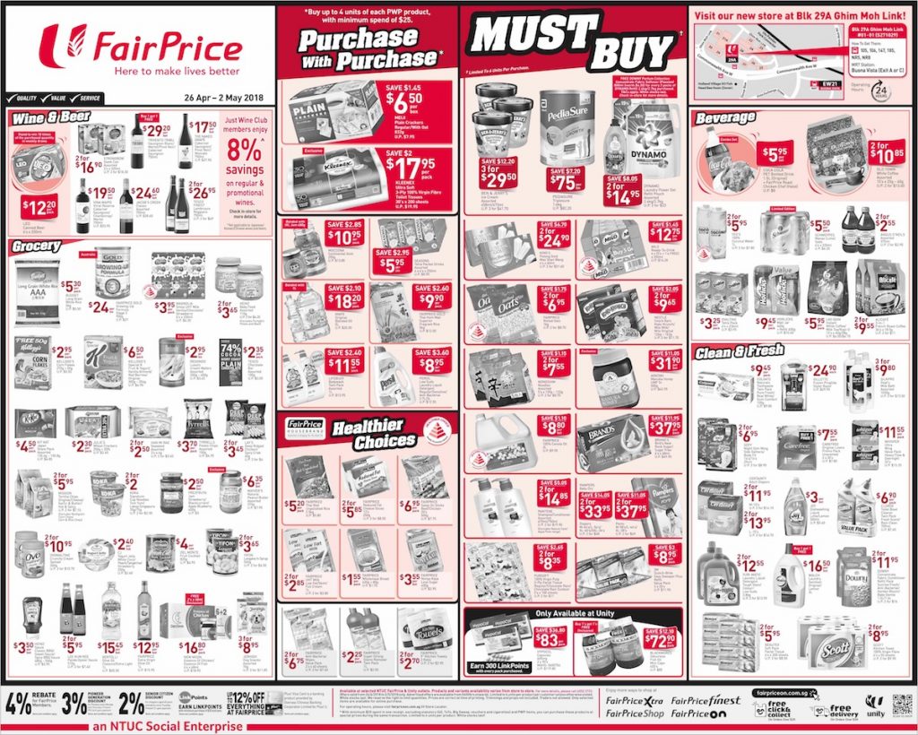 NTUC FairPrice Singapore Your Weekly Saver Promotion 26 Apr - 2 May 2018 | Why Not Deals 2