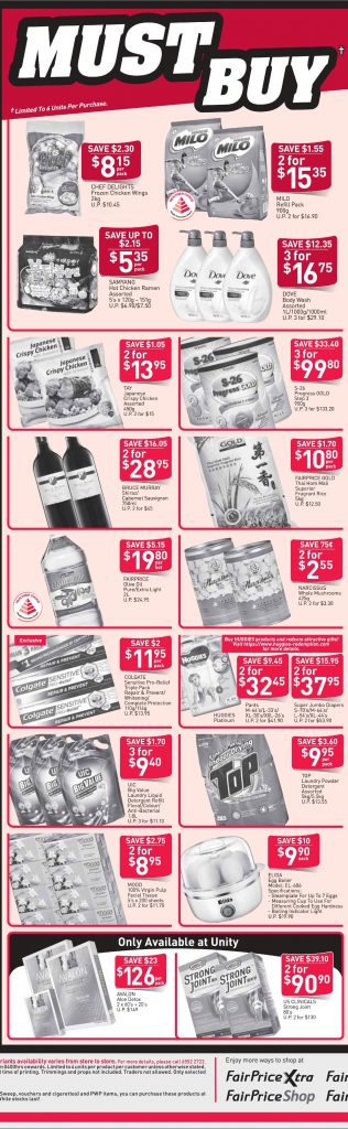 NTUC FairPrice Singapore Your Weekly Saver Promotion 5-11 Apr 2018 | Why Not Deals 2