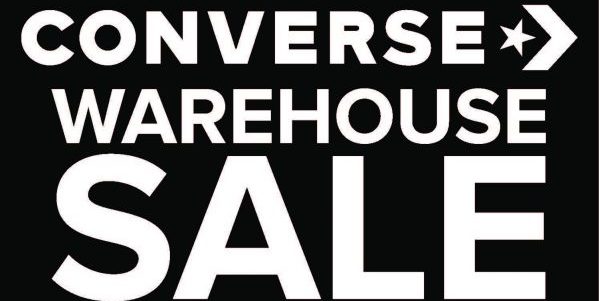 Converse Singapore Warehouse Sale is back from 31 May – 3 Jun 2018