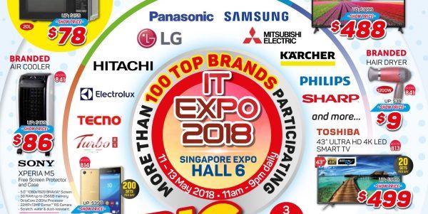 IT Expo 2018 with BIG Discount Up to 80% Off Promotion 11-13 May 2018