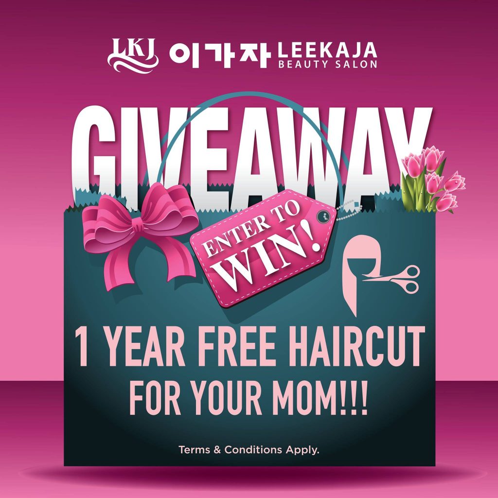 Leekaja Beauty Salon Singapore Mother's Day Giveaway Contest ends 18 May 2018 | Why Not Deals