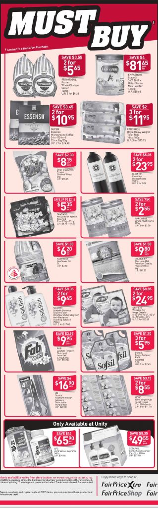 NTUC FairPrice Singapore Your Weekly Saver Promotion 3-9 May 2018 | Why Not Deals 3