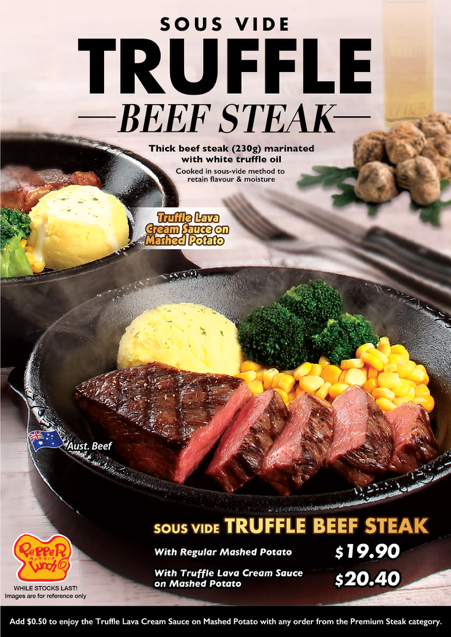Pepper Lunch Singapore Get a Taste of Sizzling Hot Seasonal Truffle Specials This May | Why Not Deals