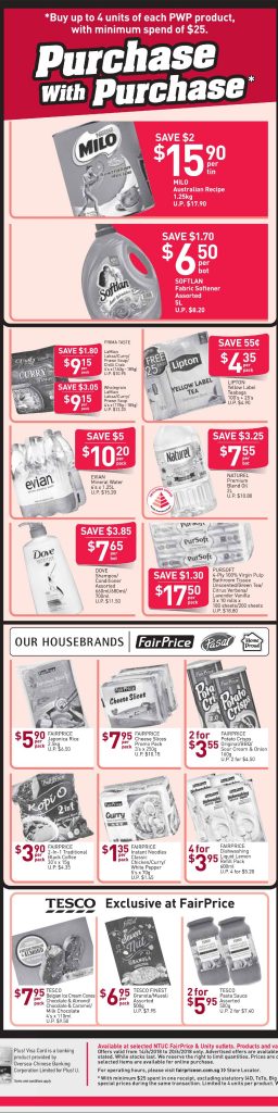 NTUC FairPrice Singapore Your Weekly Saver Promotion 14-20 Jun 2018 | Why Not Deals 2