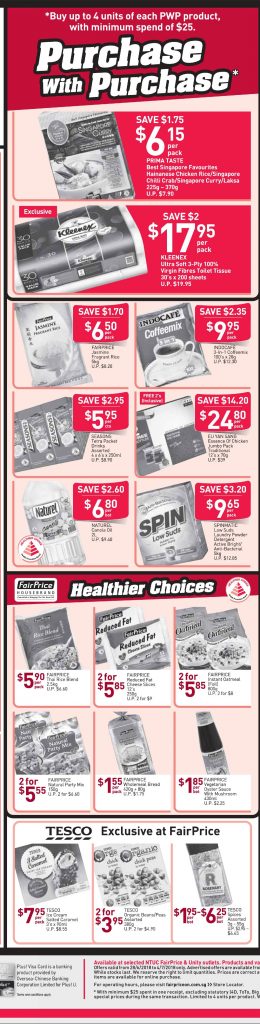 NTUC FairPrice Singapore Your Weekly Saver Promotion 28 Jun - 4 Jul 2018 | Why Not Deals 2