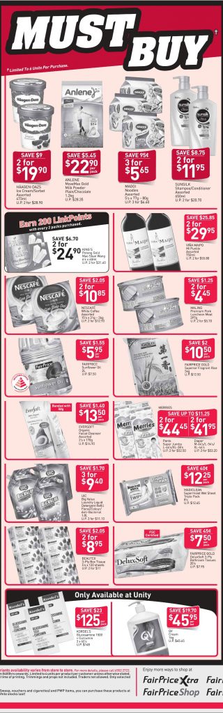 NTUC FairPrice Singapore Your Weekly Saver Promotion 7-13 Jun 2018 | Why Not Deals 1