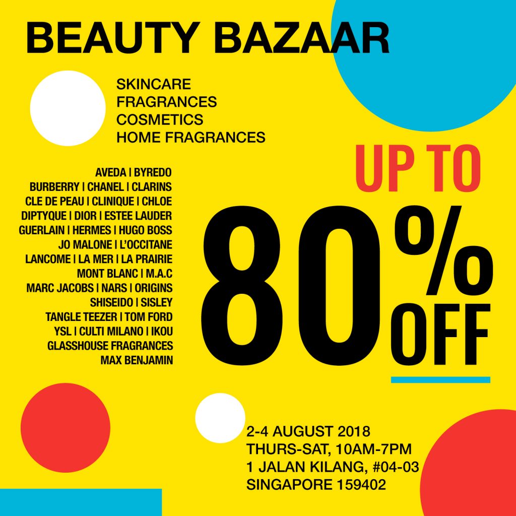 BEAUTYFRESH Singapore Warehouse Sale Up to 80% Off Promotion 2-4 Aug 2018 | Why Not Deals