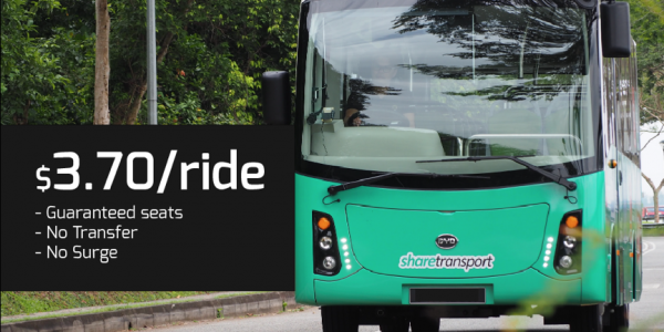 ShareTransport Singapore Season Monthly Pass Flash Deal Promo Code ends 5 Aug 2018