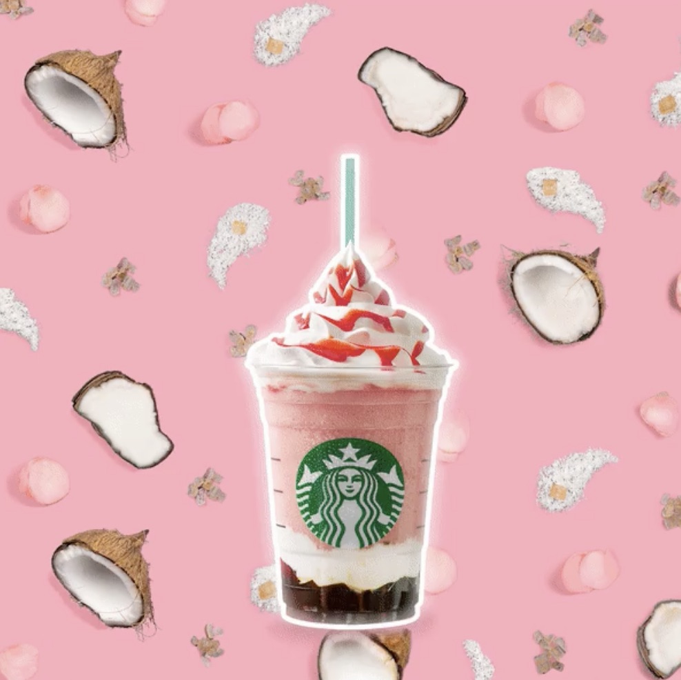 Starbucks Singapore $1 Off Shiok-ah-ccino Pom Pink Pink Frappuccino Promotion 30 Jul - 3 Aug 2018 | Why Not Deals