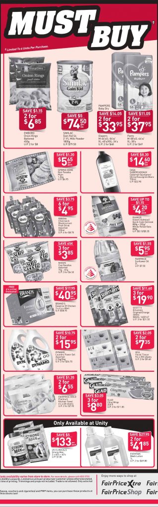 NTUC Singapore Your Weekly Saver Promotion 30 Aug - 5 Sep 2018 | Why Not Deals 1